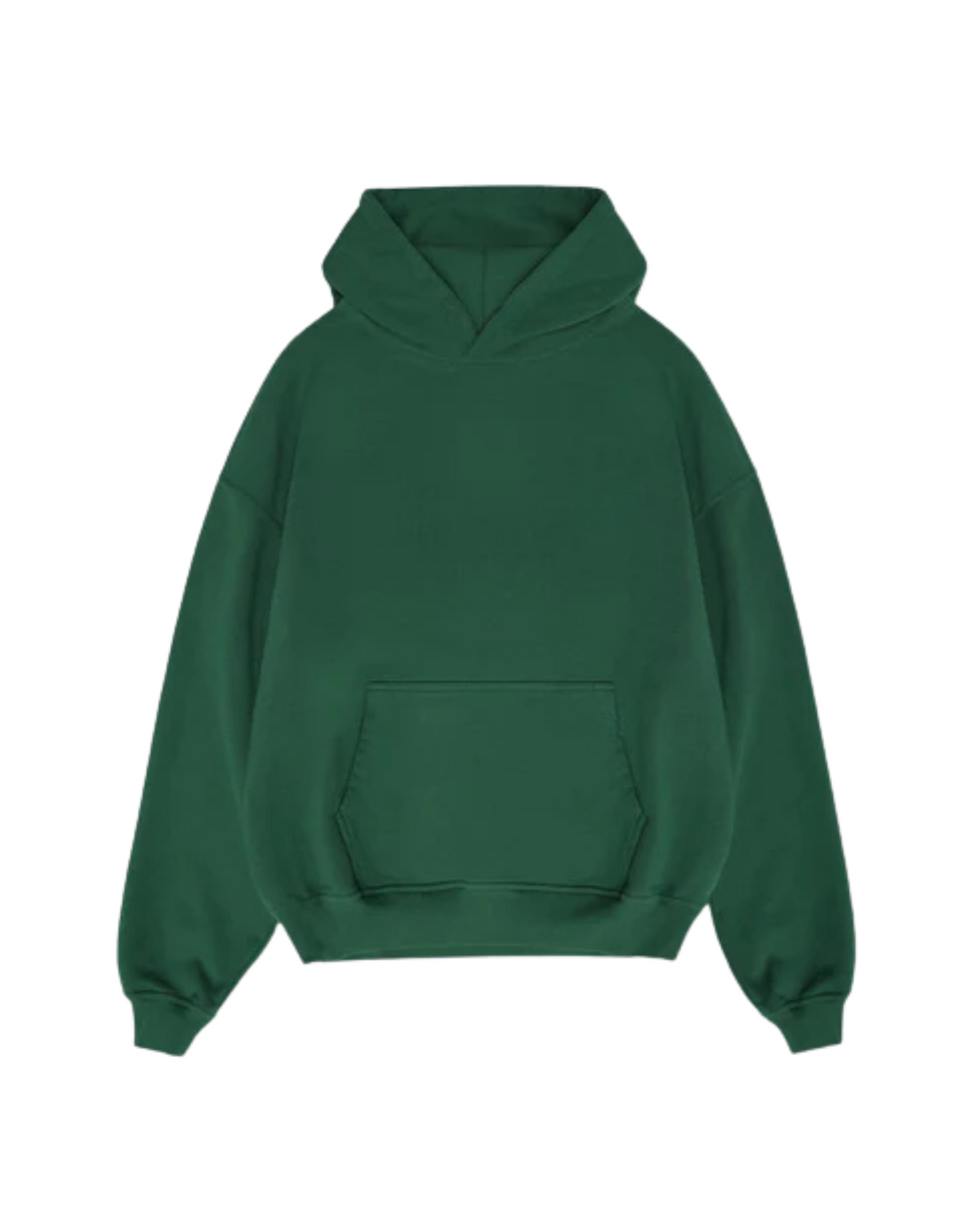 CRURAFASHION - 650 GSM Washed Green Oversized Hoodie