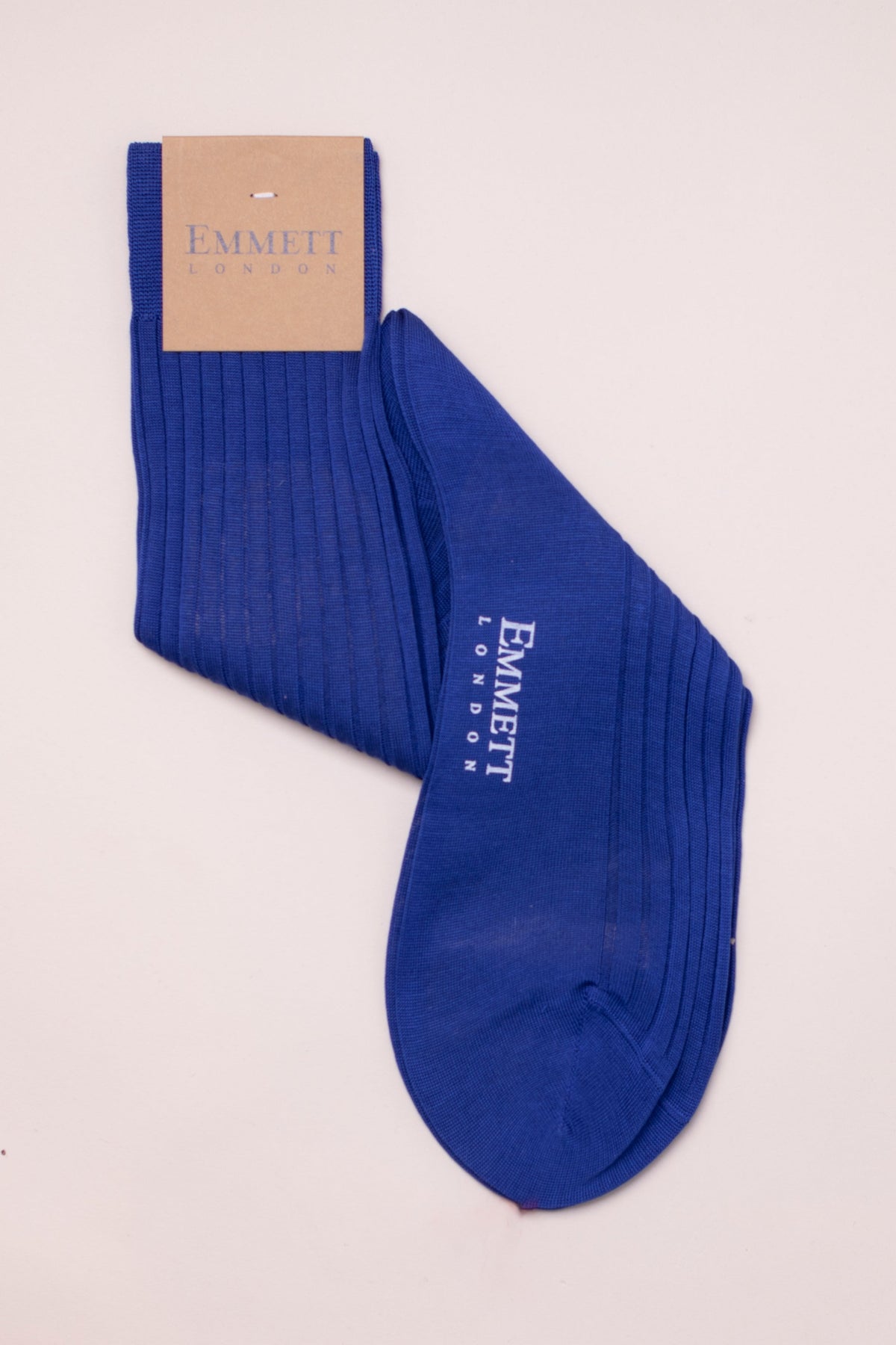 CRURAFASHION Bold Blue Cotton Socks