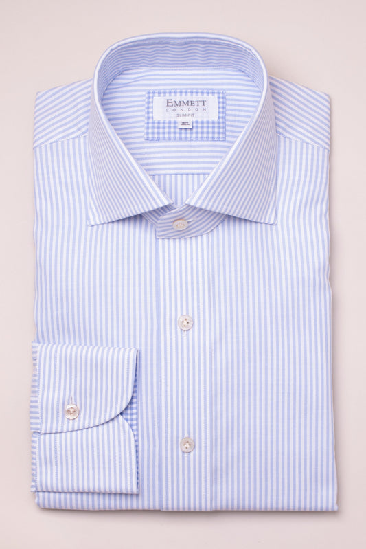 CRURAFASHION - Striped Oxford Shirt