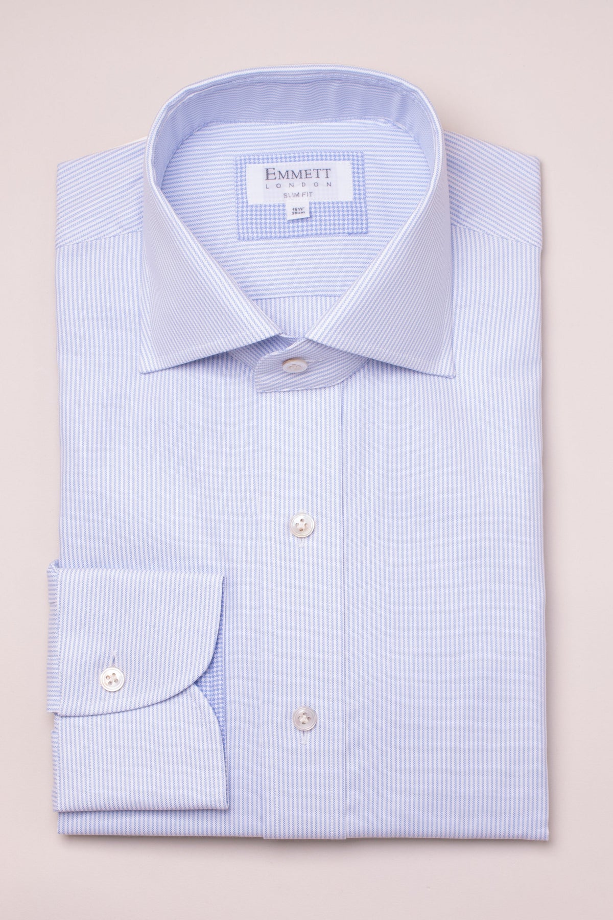 CRURAFASHION - Fine Oxford Stripe Shirt