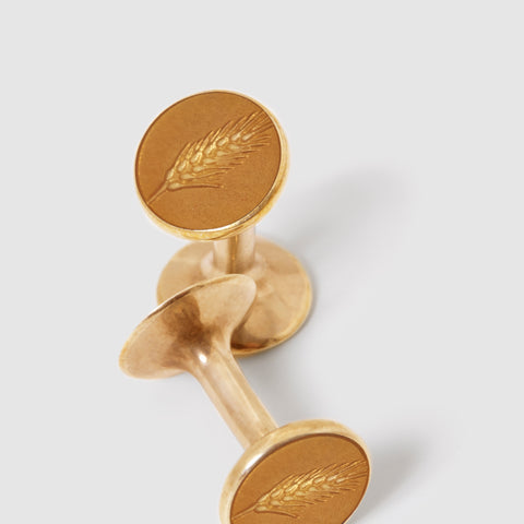 CRURAFASHION - Wheatsheaf Cufflinks