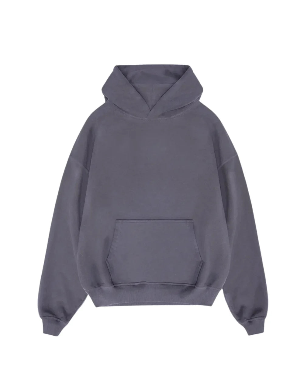 CRURAFASHION - Oversized Grey Ultra-Heavy Hoodie